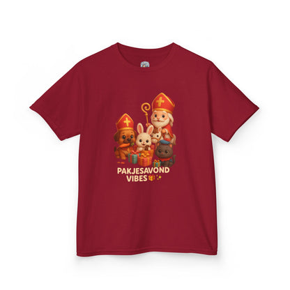 Kinder T-shirt – Sinterklaas “Pakjesavond Vibes”