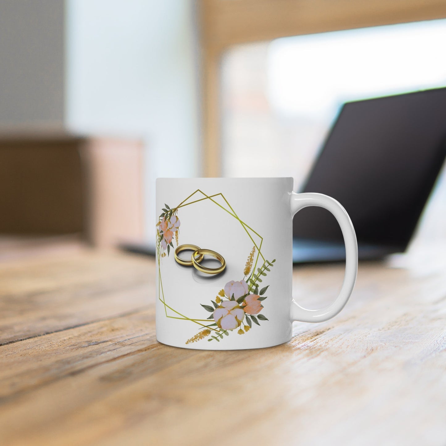 Verloving & Bruiloft Plannen Mok – Romantische Tekst – 325 ml & 440 ml Printify