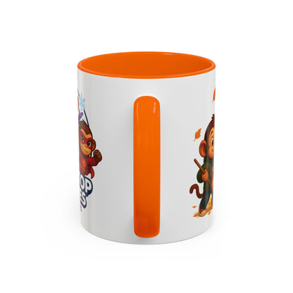 Mok “Riko aka Zappie – Fourtop Heroes Monkeys Collectie” ☕🐒⚡