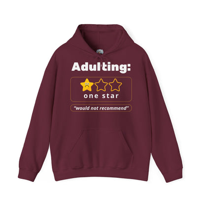Unisex Heavy Blend™ Hooded Sweatshirt – Adulting One Star Hoodie