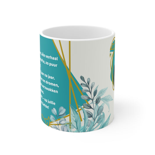 Mr. & Mr. Huwelijksmok – Liefdesvolle Cadeaumok (325 ml & 440 ml) Printify