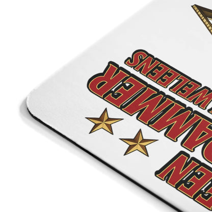 Amsterdammer Muismat – Mokum verlaat nooit de Amsterdammer (23,2 x 19,4 cm) - Creatieve Aap