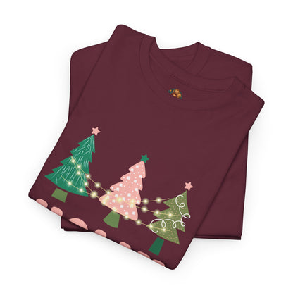 Holly Jolly Vibes – Kerst T-Shirt voor Volwassenen – S t/m 5XL