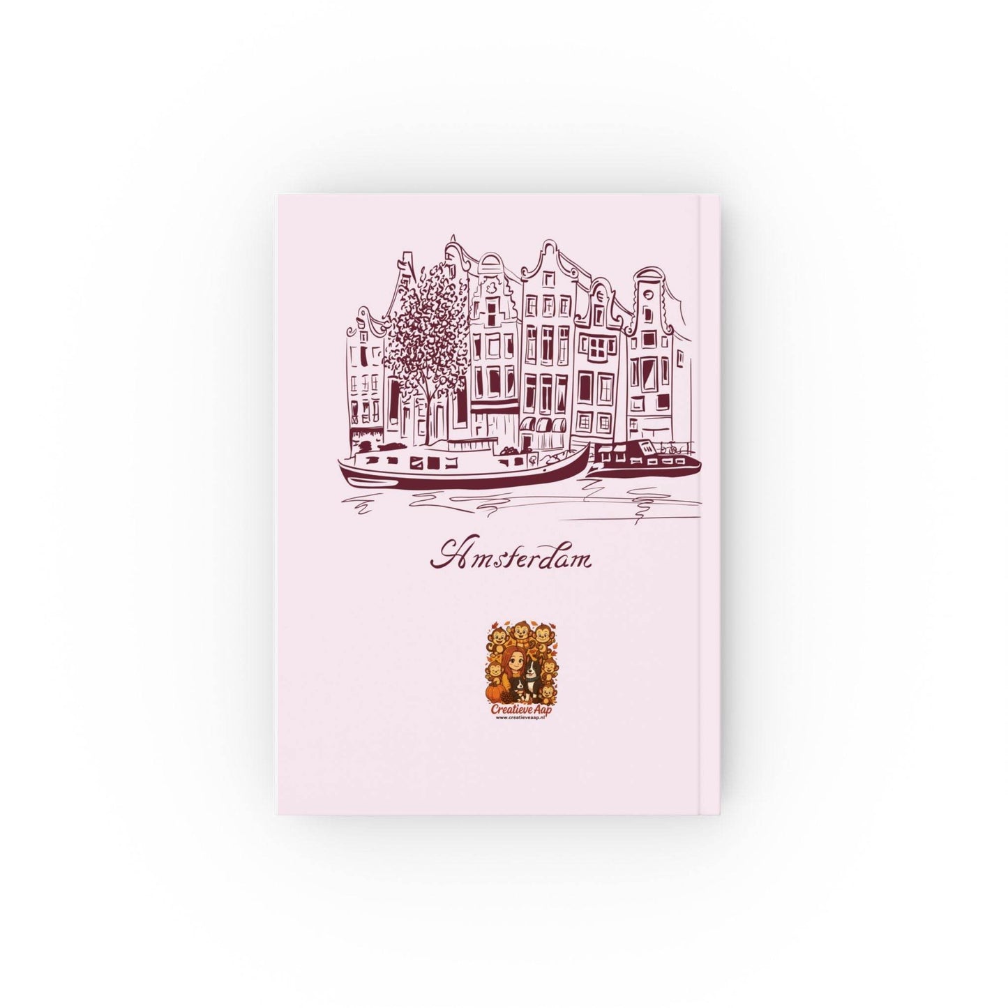 Amsterdam Mokum Notitieboek / Bullet Journal – 13,2 x 18,8 cm – Creatieve Aap Collectie 2025 - Creatieve Aap