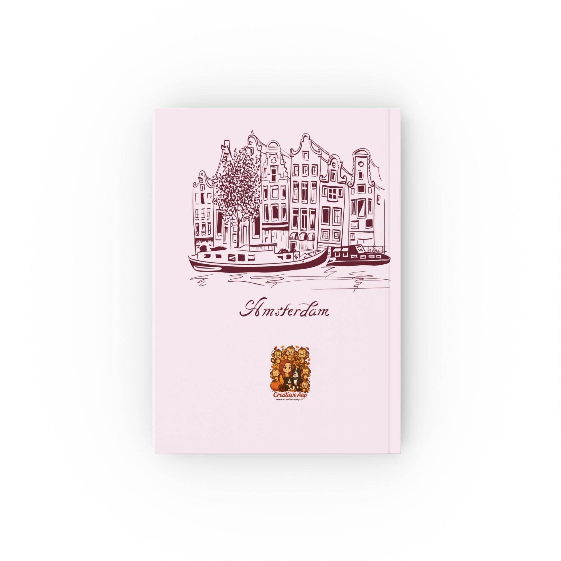 Amsterdam Mokum Notitieboek / Bullet Journal – 13,2 x 18,8 cm – Creatieve Aap Collectie 2025 - Creatieve Aap
