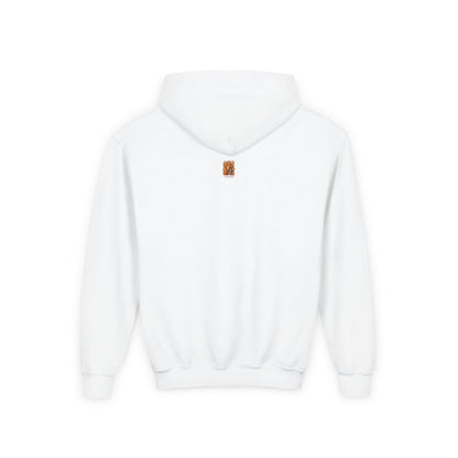 Kids Hoodie Warrior strijder achterkant wit