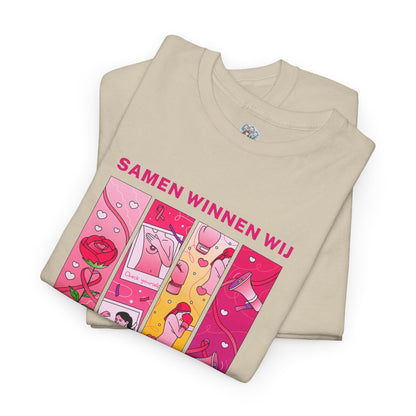 Unisex Heavy Cotton Tee – Samen Winnen Wij, Samen Vechten Wij