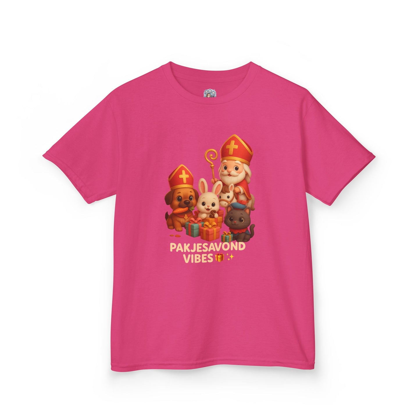 Kinder T-shirt – Sinterklaas “Pakjesavond Vibes”