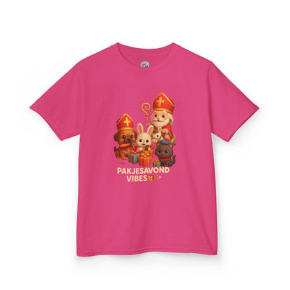 Kinder T-shirt – Sinterklaas “Pakjesavond Vibes”