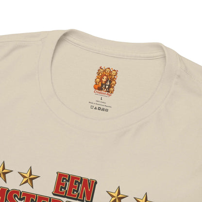 Shirt Kids Amsterdammer Sand Met Logo Creatieve Aap nek label