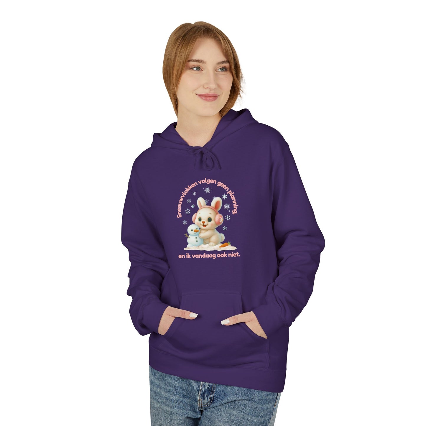 Unisex Hoodie – Maggie in de Winter (Collectie Maggie)