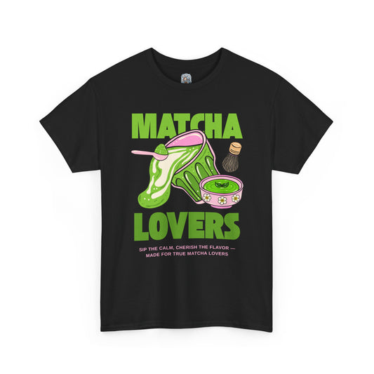 Unisex Heavy Cotton Tee – Matcha Lovers