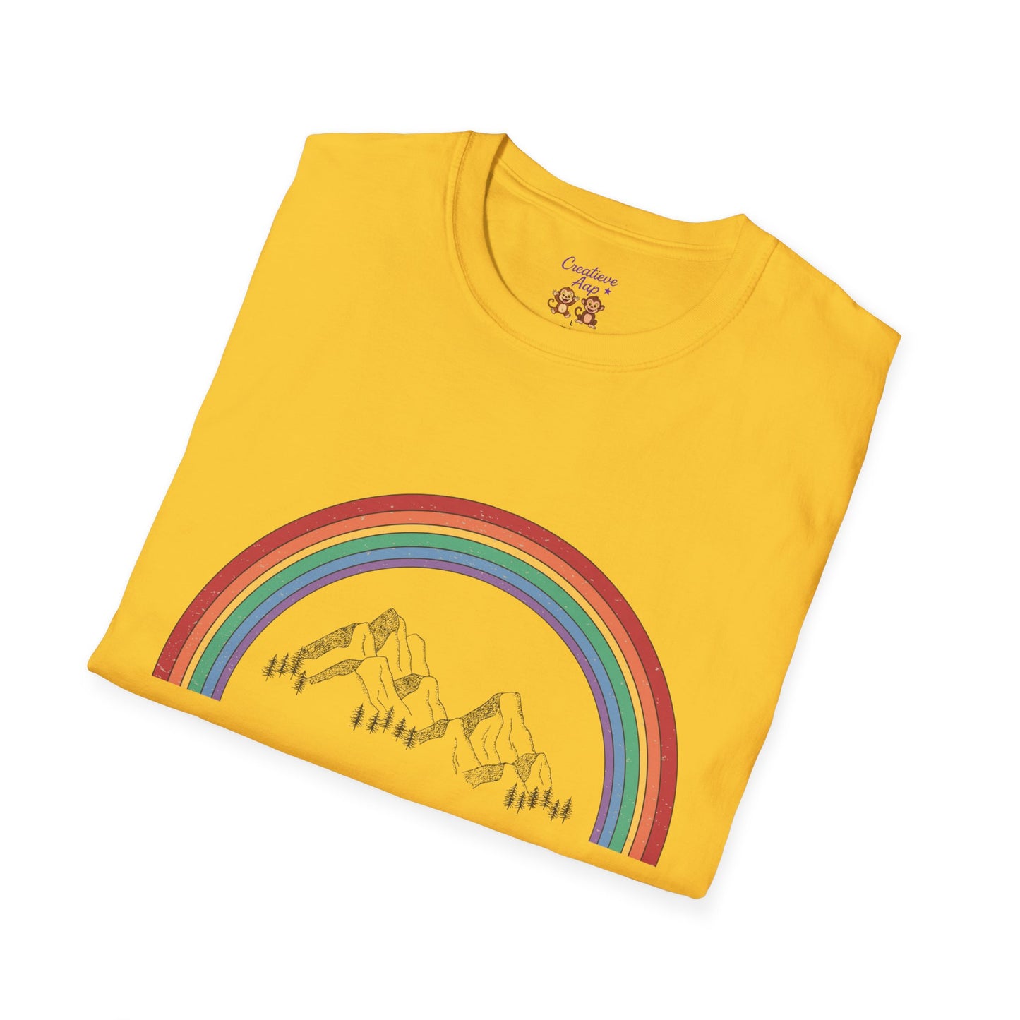 Camp Pride T-shirt – Unisex Pride Outdoor Shirt – Maten S t/m 5XL