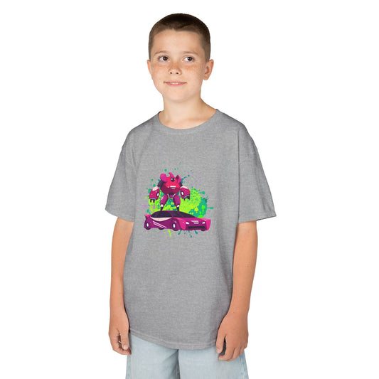 Kinder T-shirt – Robot Car Power