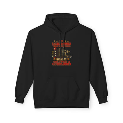 Hoodie Amsterdammer zwart
