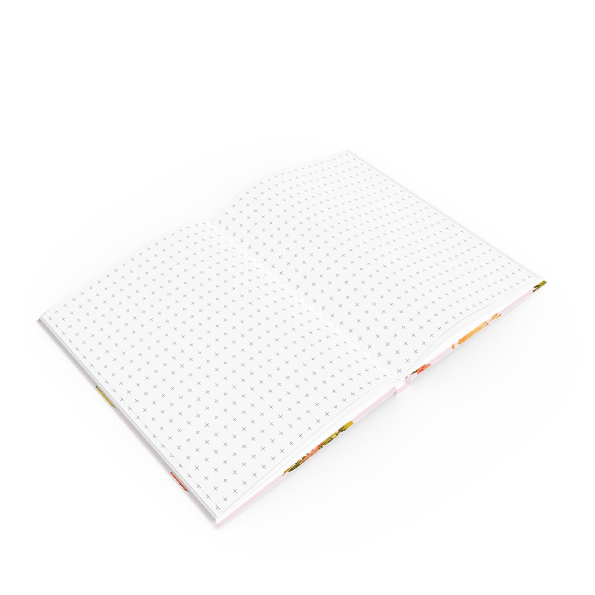 Cactus notitieboek opengeklapt – stevige kwaliteit, 128 pagina’s van 90 gsm papier. Beschikbaar met gelinieerd, ruitjes of blanco papier.