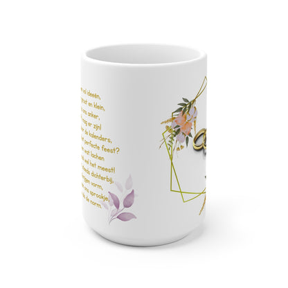 Verloving & Bruiloft Plannen Mok – Romantische Tekst – 325 ml & 440 ml Printify