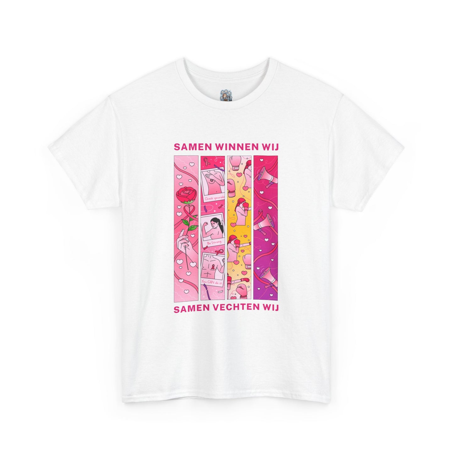 Unisex Heavy Cotton Tee – Samen Winnen Wij, Samen Vechten Wij