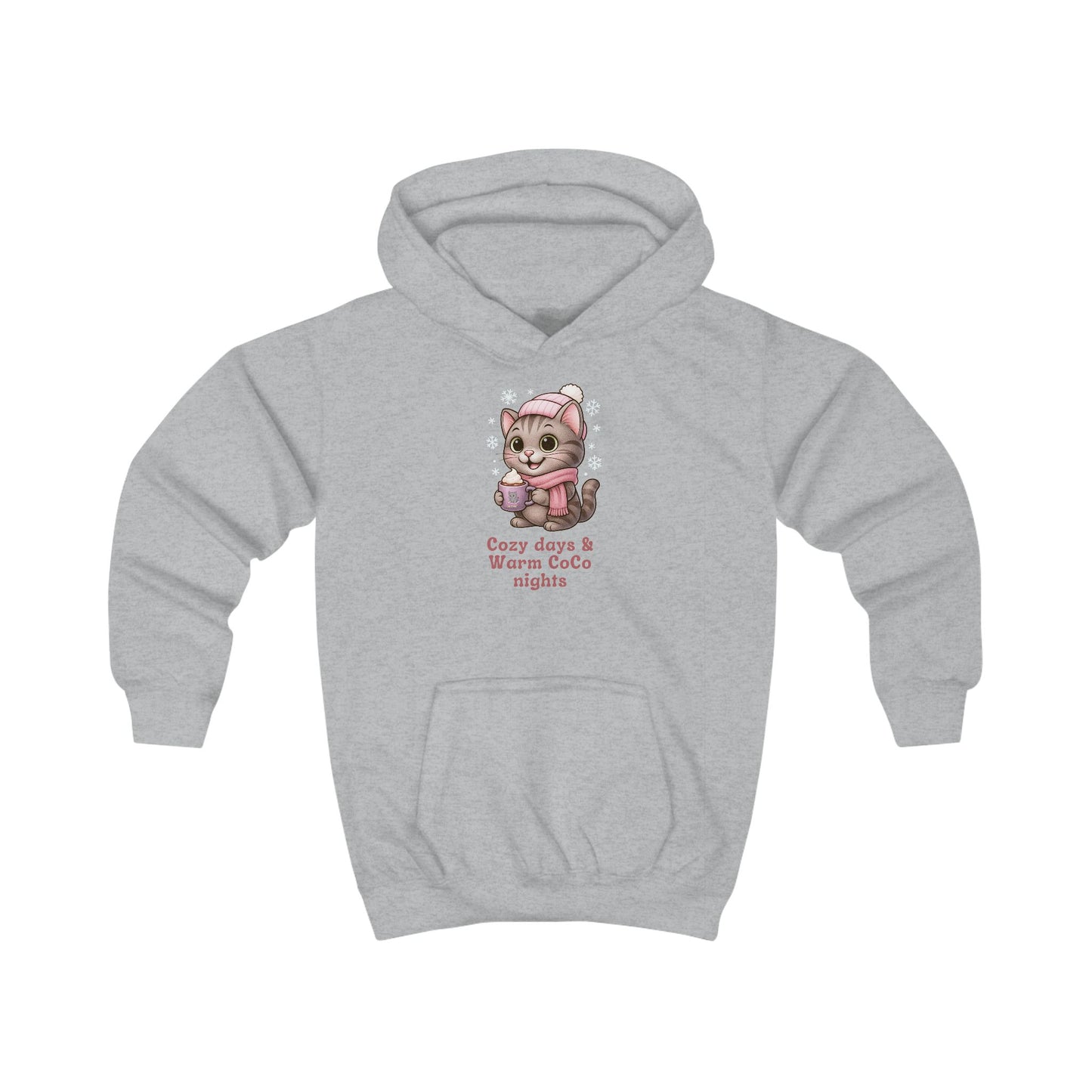 🐱 Kinder Hoodie – Shelby Winter "Cozy days & Warm CoCo nights"