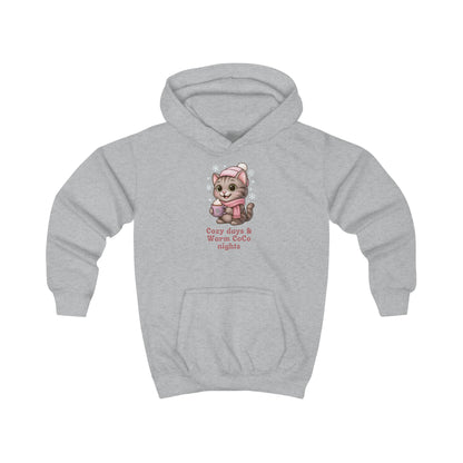 🐱 Kinder Hoodie – Shelby Winter "Cozy days & Warm CoCo nights"