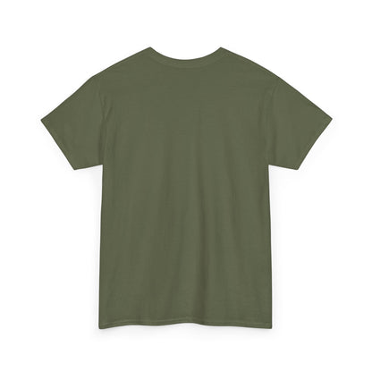 humor shirt toen god mij maakten zei hij Military Green achterkant blanco