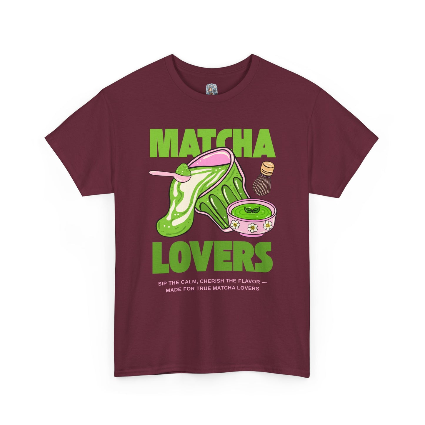 Unisex Heavy Cotton Tee – Matcha Lovers