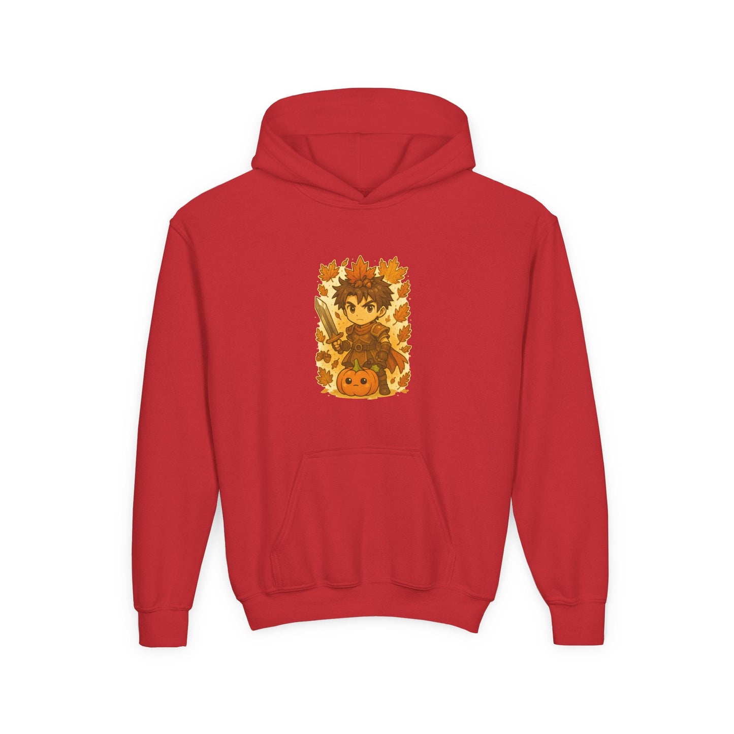 Kids Hoodie Warrior strijder Red