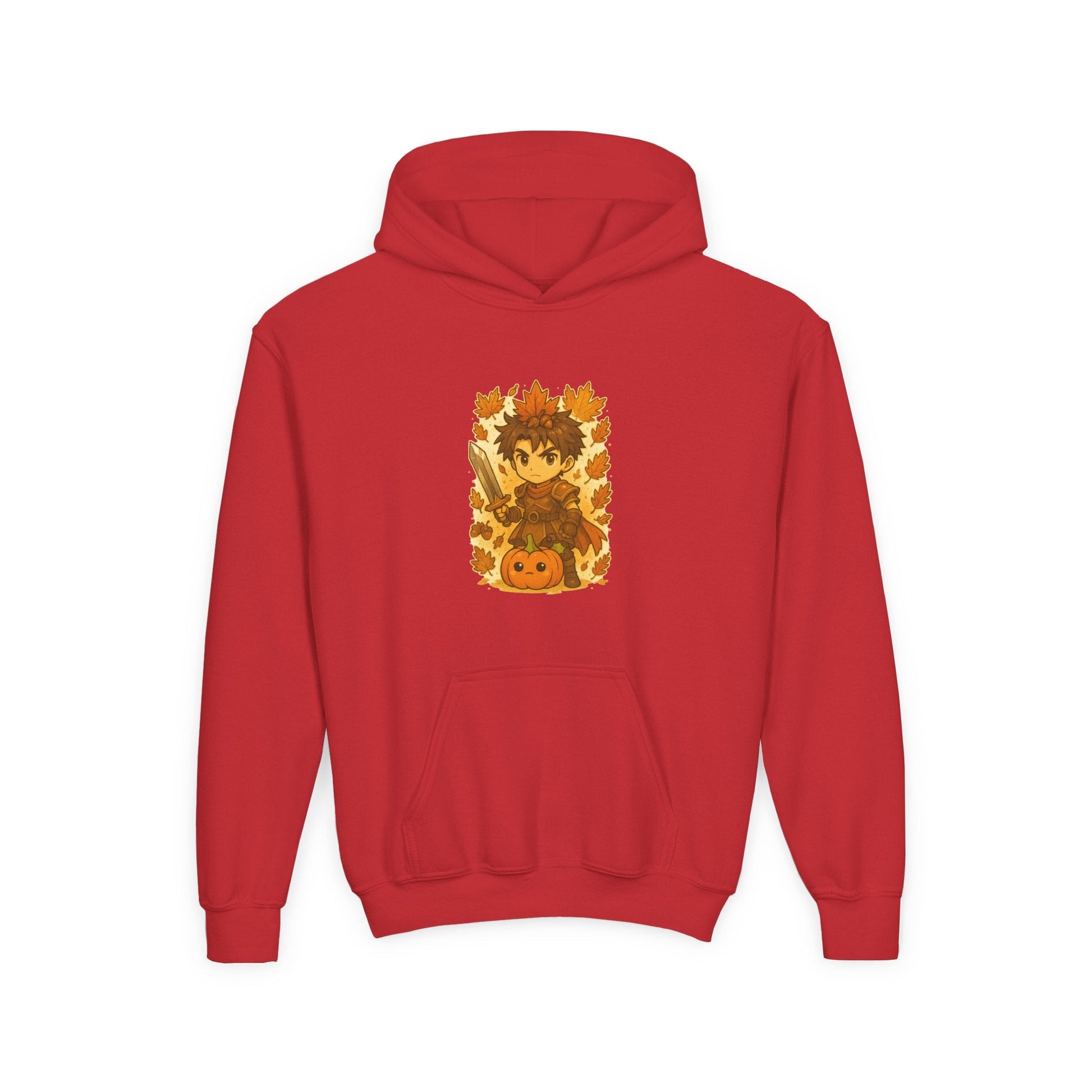Kids Hoodie Warrior strijder Red