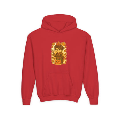 Kids Hoodie Warrior strijder Red