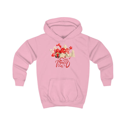 Kinder Hoodie – Wintertijd Gnomies | Winter Collectie Creatieve Aap