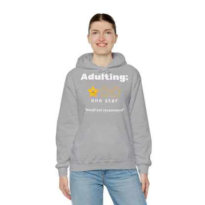 Unisex Heavy Blend™ Hooded Sweatshirt – Adulting One Star Hoodie