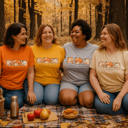 Adult shirt Anime Hallo Herfst Printify