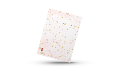 🐇✨ Kerst Wenskaart – Konijnen Kerstfamilie (A6) ✨