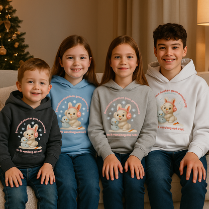 🩵 Kinder Hoodie – Maggie in de Winter