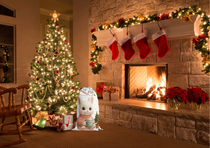 🎄 Merry & Cozy Bunnymas – Cadeauzak (Maggie Collectie)