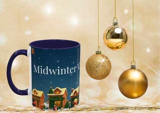 Midwinter Village Kerstmok – 330 ml – Winterse Dorpscollectie