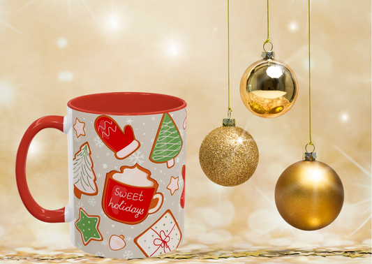 Sweet Holidays Kerstmok – 330 ml – Gingerbread & Candy Christmas Edition