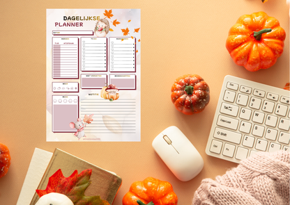 🍁 November 2025 Planner Set – PDF Download