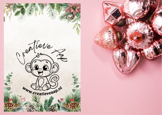 🎄 Kerst Vintage Notitieblad – PDF Download (Geen fysiek product)