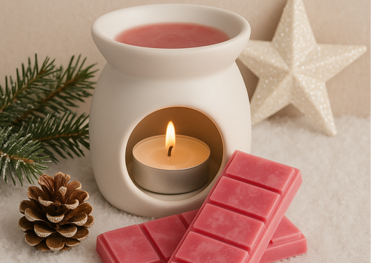 🍎 Handgemaakte Waxmelts – Appel & Kaneel (50 gram)