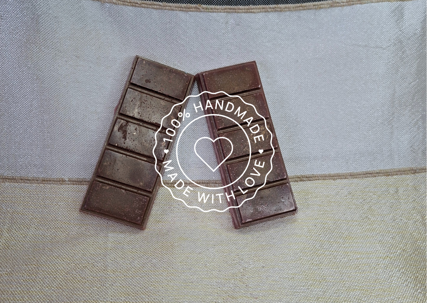 🕯️ Handgemaakte Waxmelt Bar – Kaneel (5 stukken | ±50 gram)