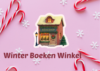 ❄️ Kerst Vinylstickers – Midwinter Village Collectie