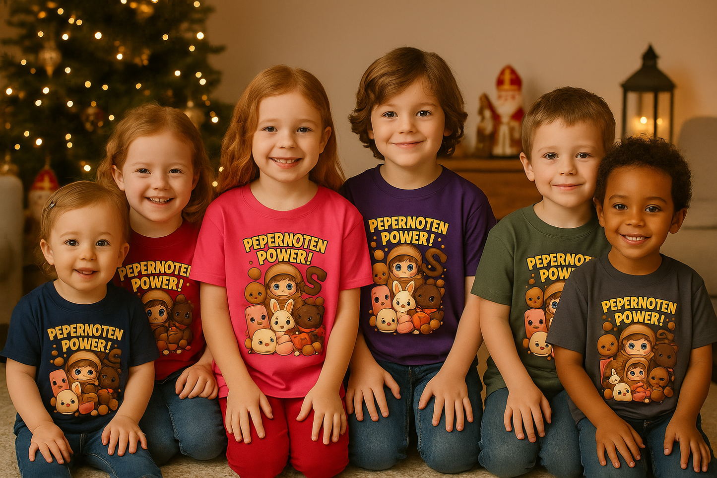 🍪 Kinder T-shirt – Pepernoten Power!