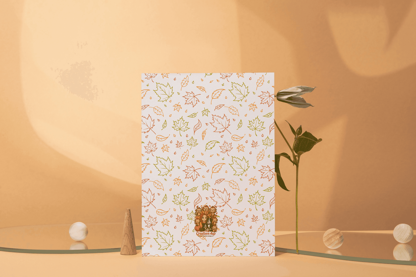 Handgemaakte Verjaardagskaart – Gefeliciteerd Jarige! (10,5 x 14,8 cm) | Met of zonder envelop - Creatieve Aap