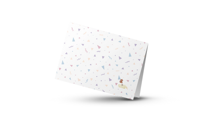 Verjaardagskaart Anime Jongen – Handgemaakte Wenskaart A6 Liggend Creatieve Aap