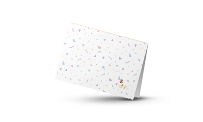 Wenskaart "Kittenparty Verjaardag" – Handgemaakt | A6 | Met of zonder envelop Creatieve Aap