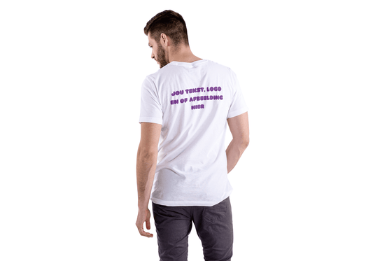 Creëer jouw unieke stijl met een op maat gemaakt wit katoenen shirt